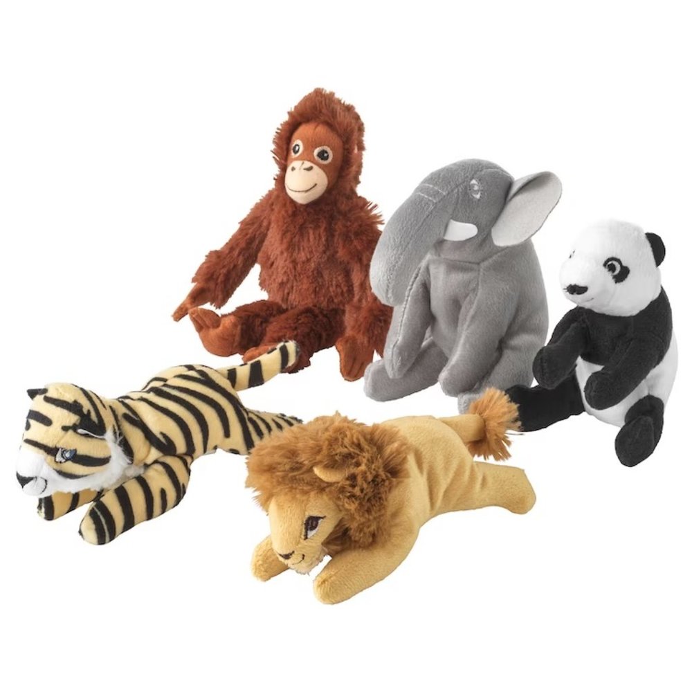 IKEA DJUNGELSKOG Soft toy, monkey - Picture 3 of 16